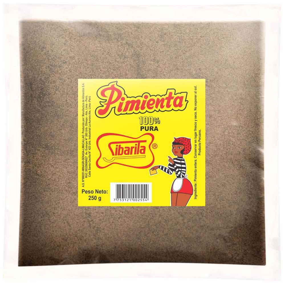 Pimienta Pura SIBARITA Bolsa 250g