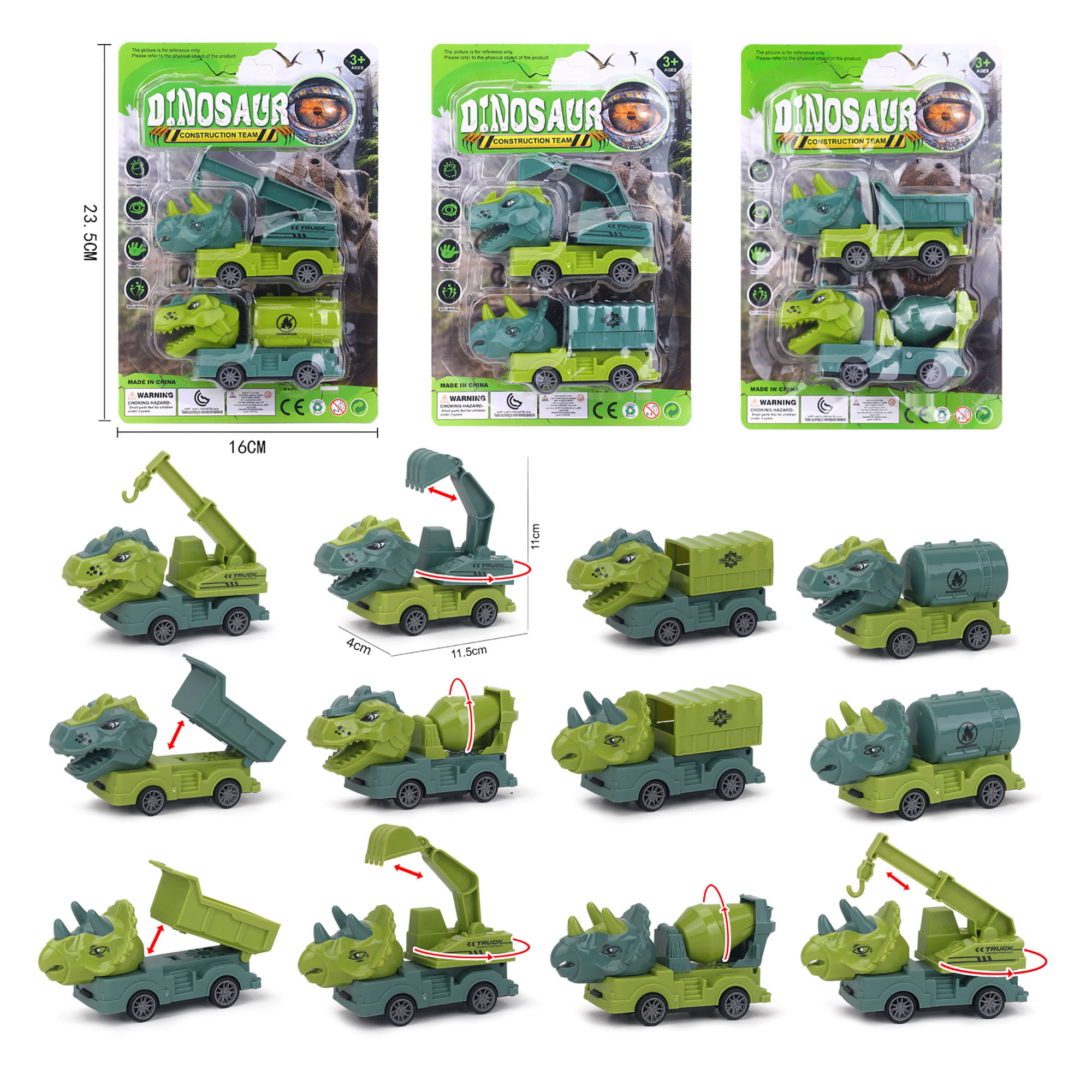 Camión Dino BRIGHT Piñatería (Modelos Aleatorios)