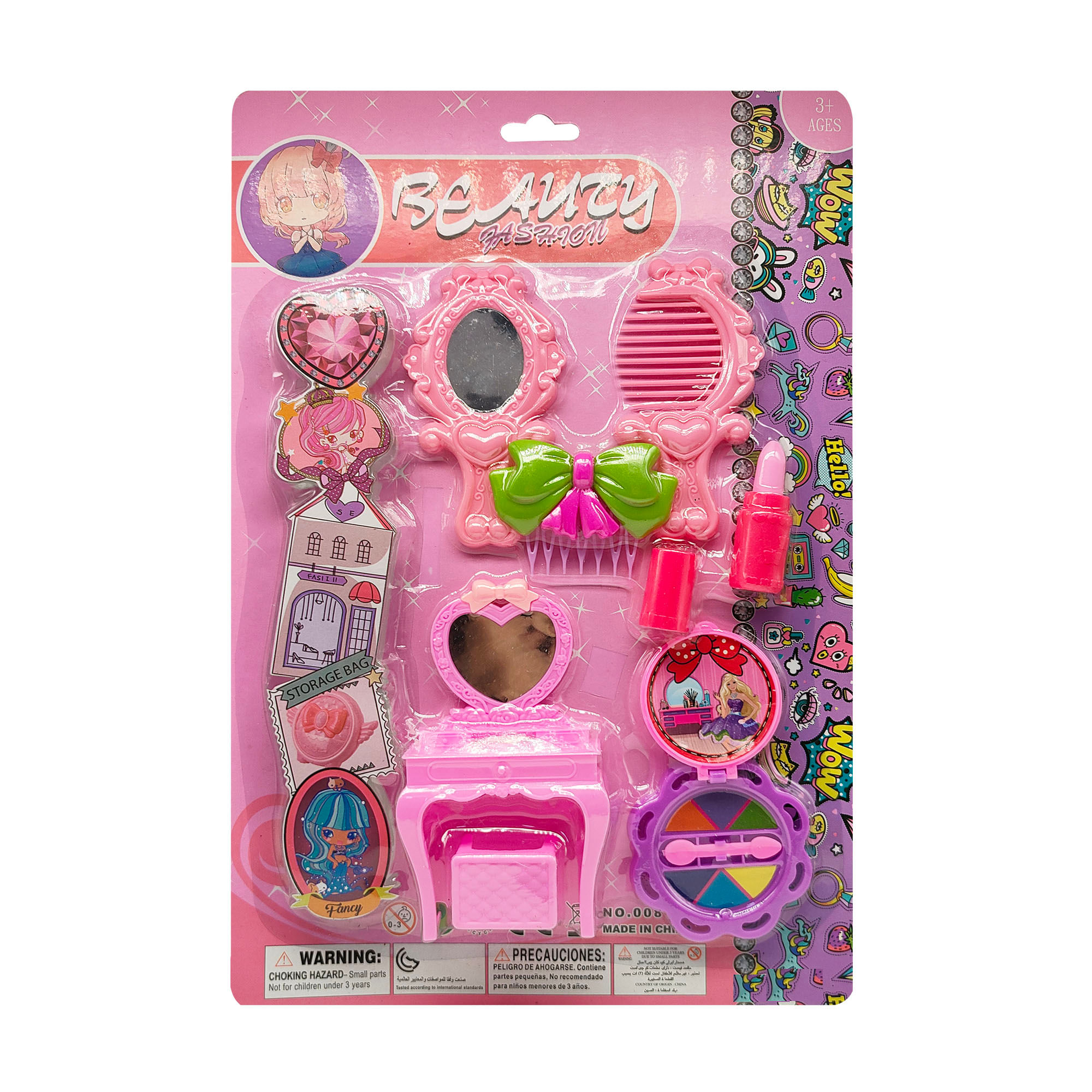 Set Mini Tocador Piñatería BRIGHT