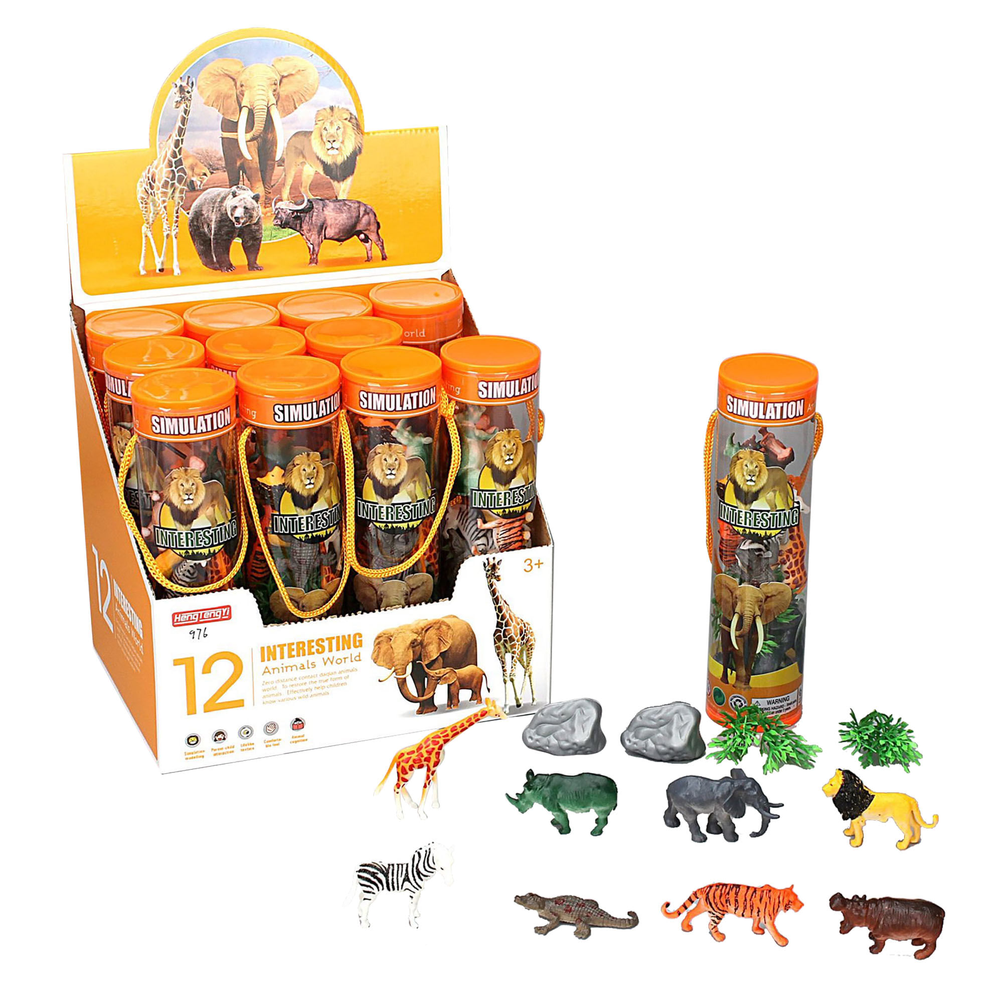 Cilindro Animales Piñatería BRIGHT (Modelos Aleatorios)