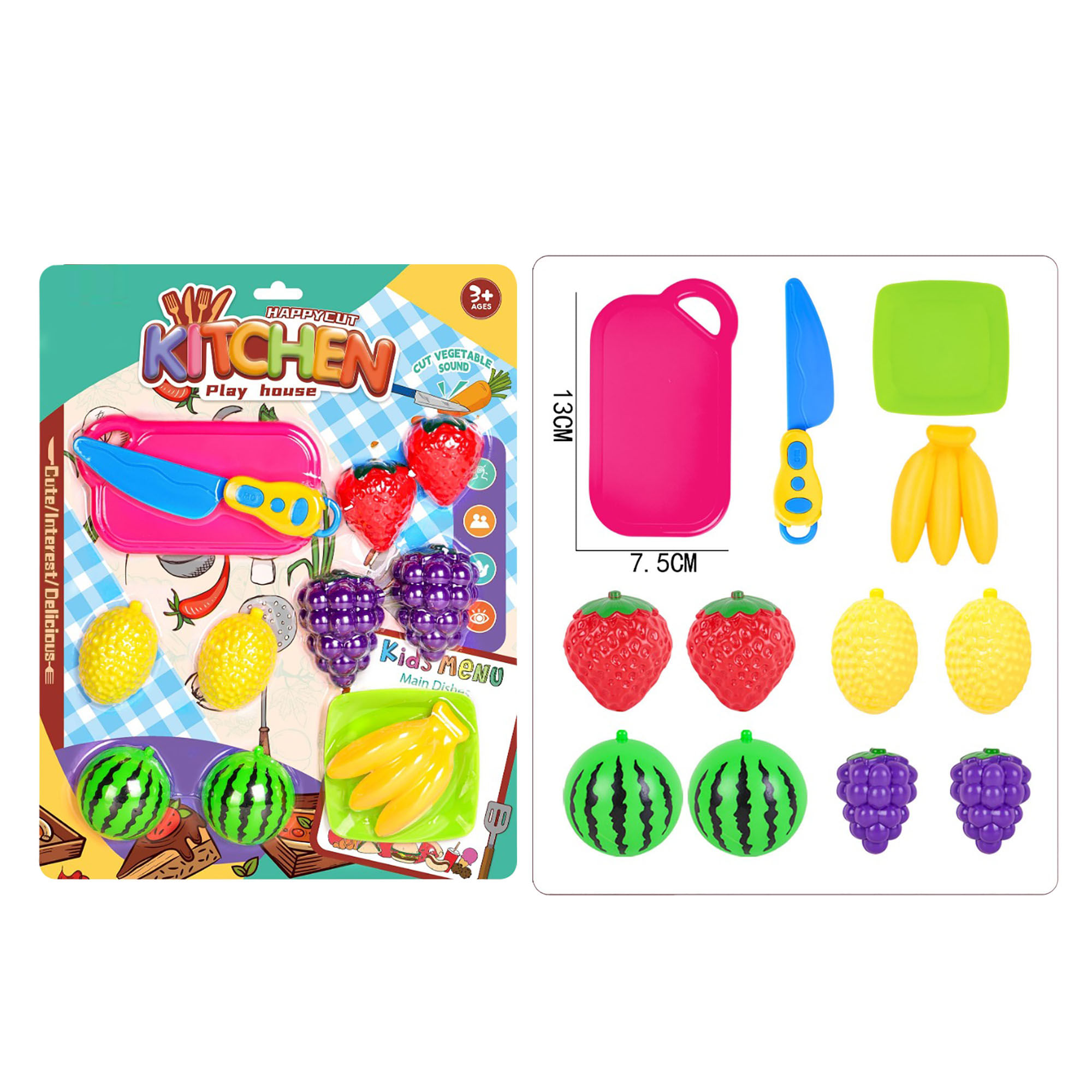 Set Piñatería Frutas BRIGHT
