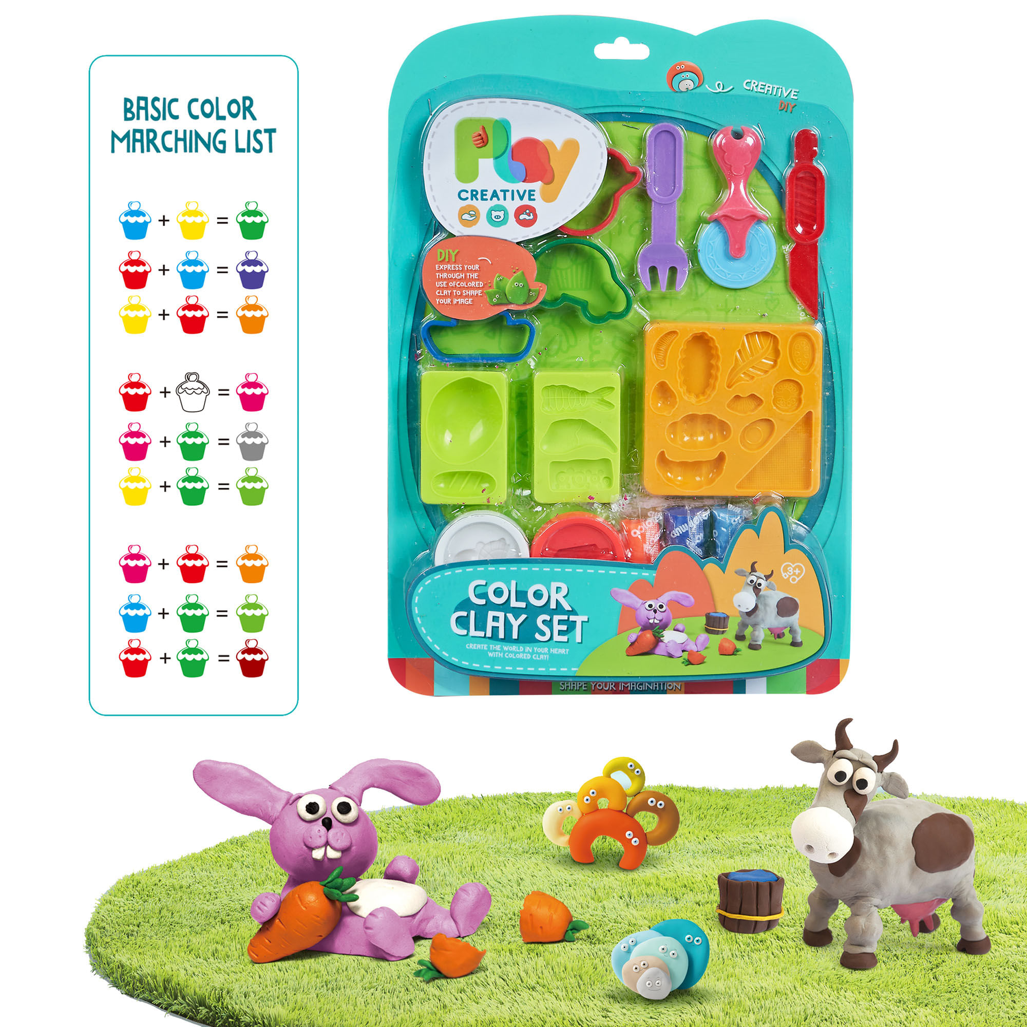 Set BRIGHT Masas con Herramientas Piñatería