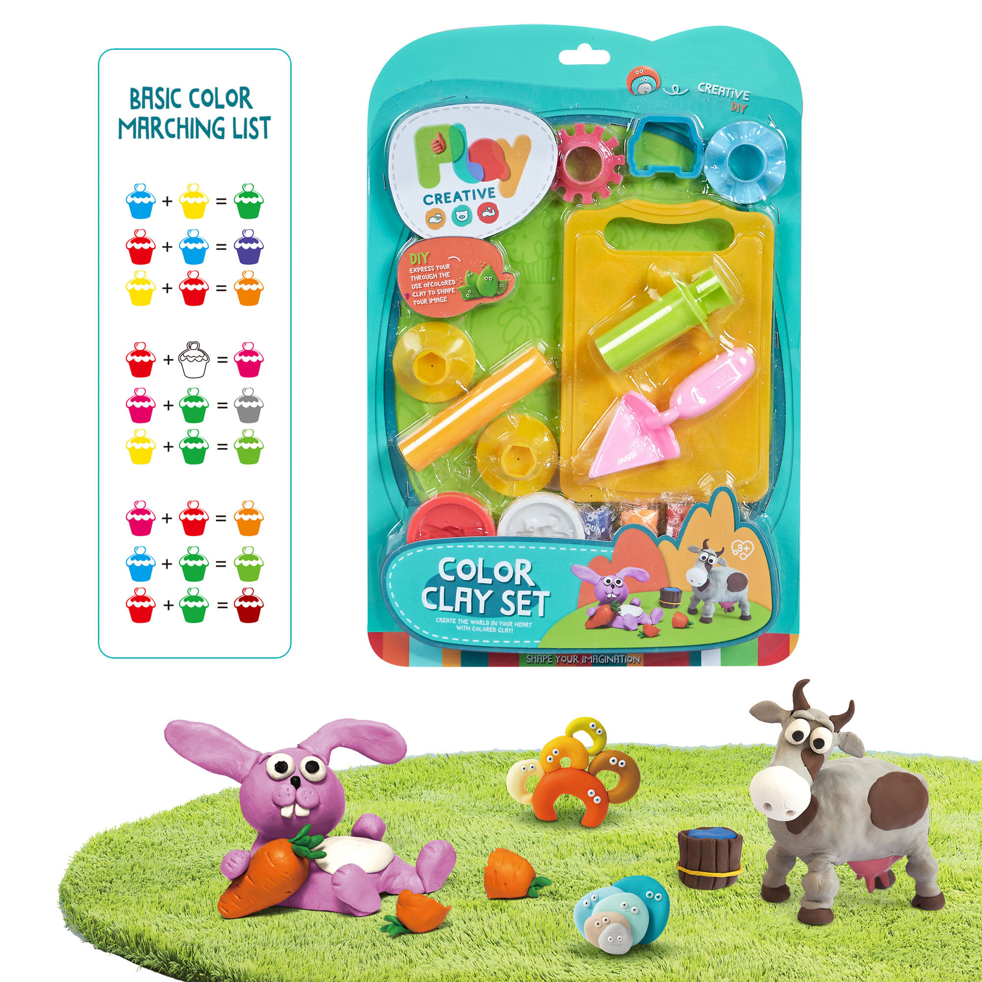 Set Masas con Herramientas Piñatería BRIGHT