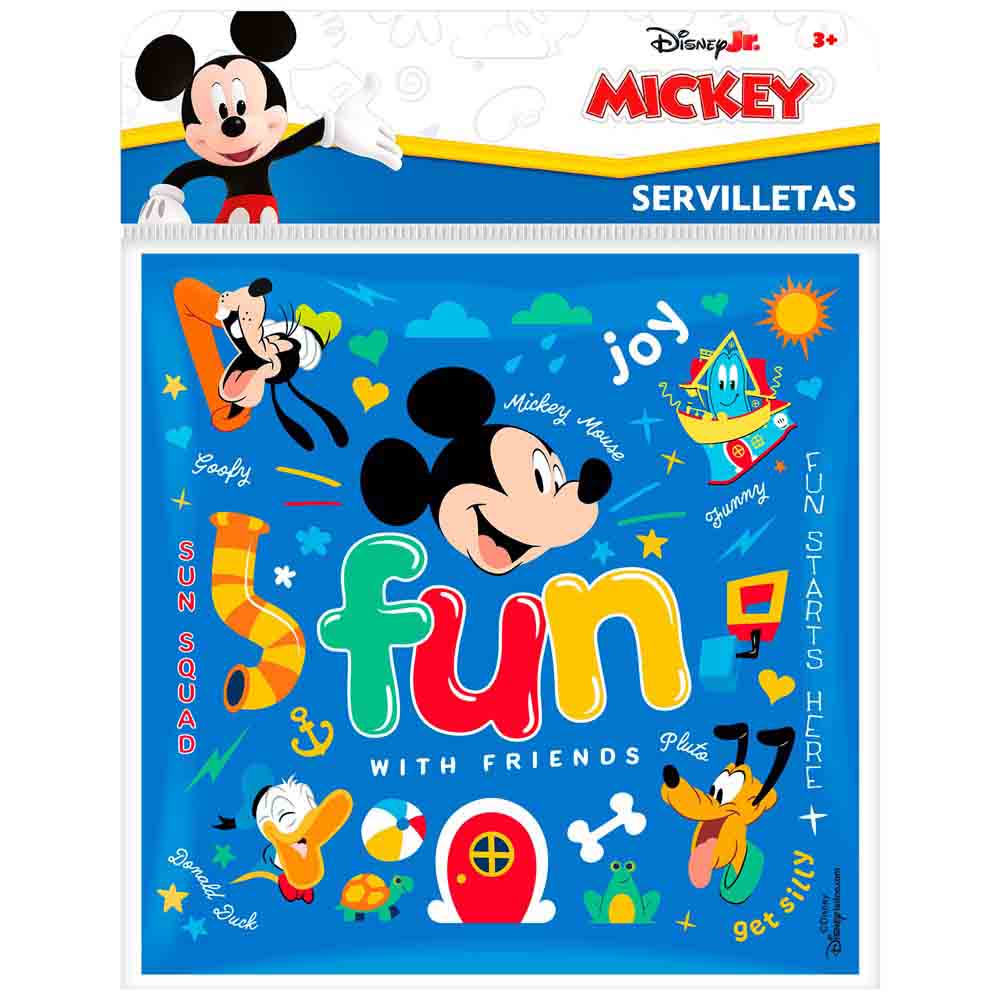 Servilletas Mickey OFFICE PAPER Pack 20un