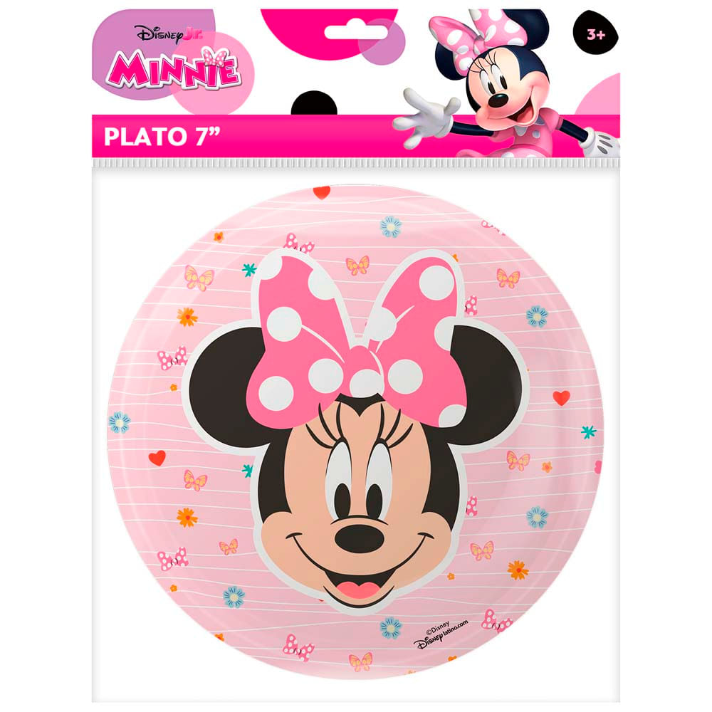 Plato Chico Minnie OFFICE PAPER Pack 6un