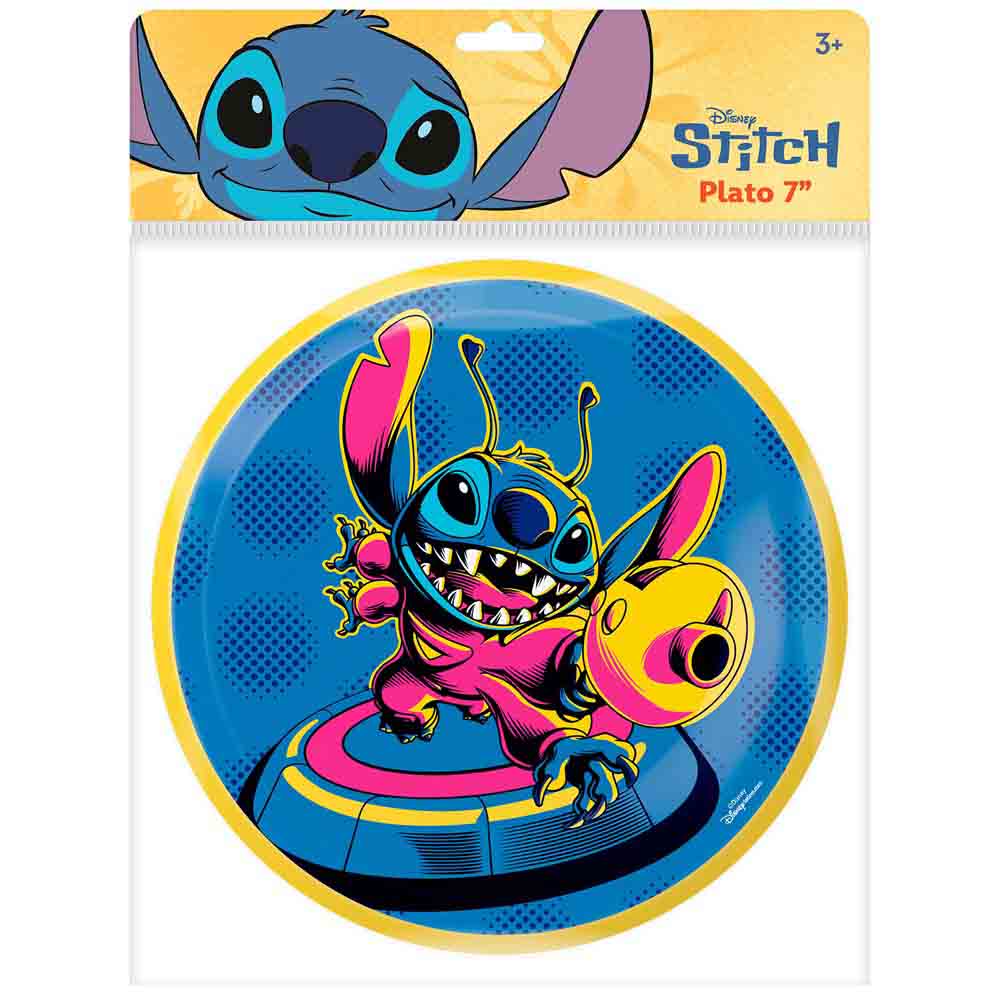 Plato Chico Stitch OFFICE PAPER Pack 6un