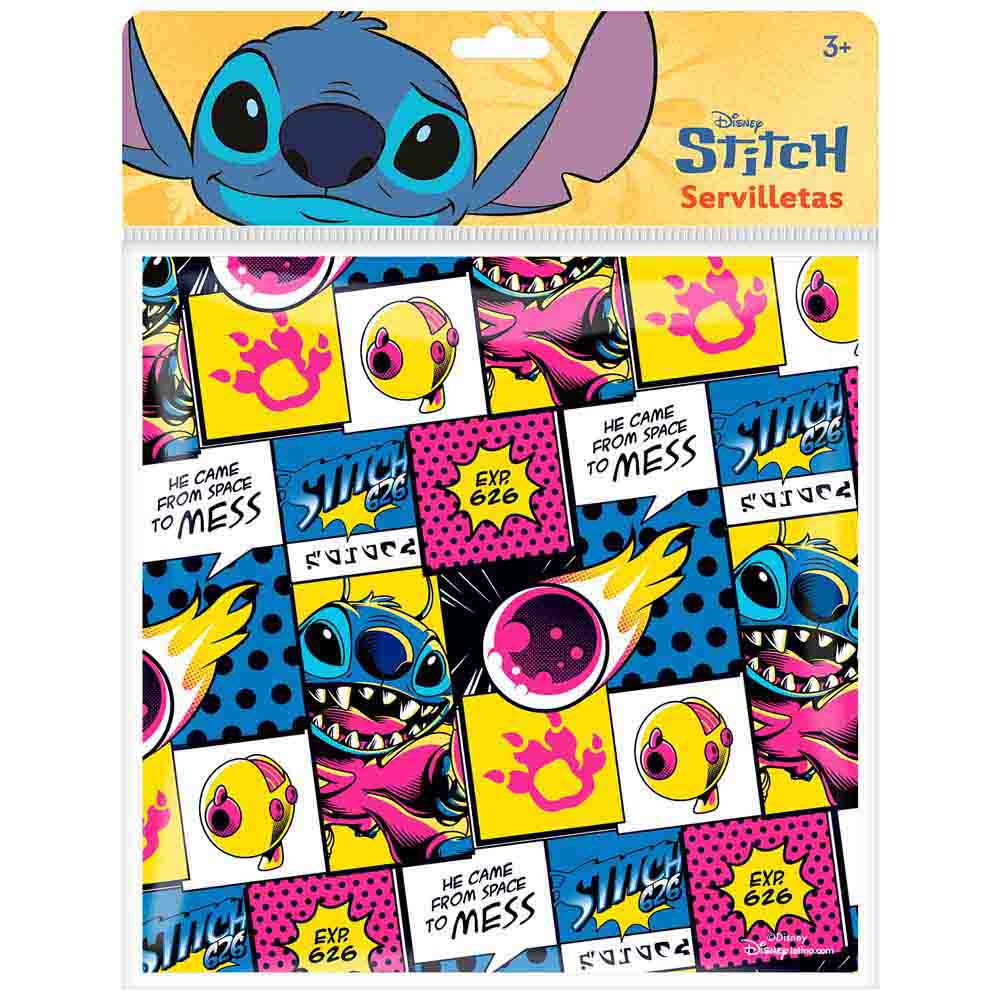 Servilletas Stitch OFFICE PAPER Pack 20un