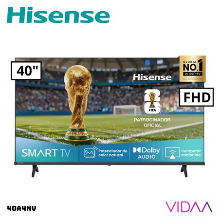 Televisor Hisense 40 Smart Tv FHD 40A4NV