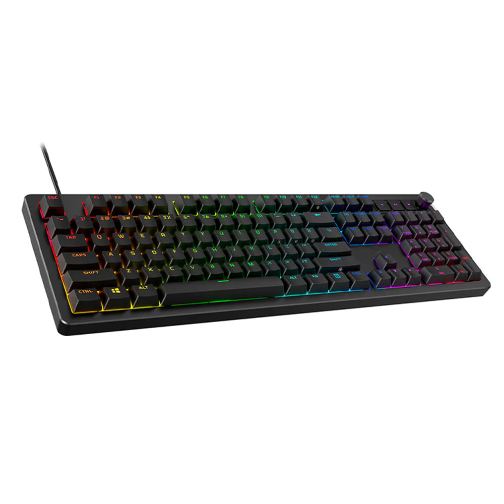 Teclado mecánico HyperX Alloy Rise GKDB LTNA switch Red RGB