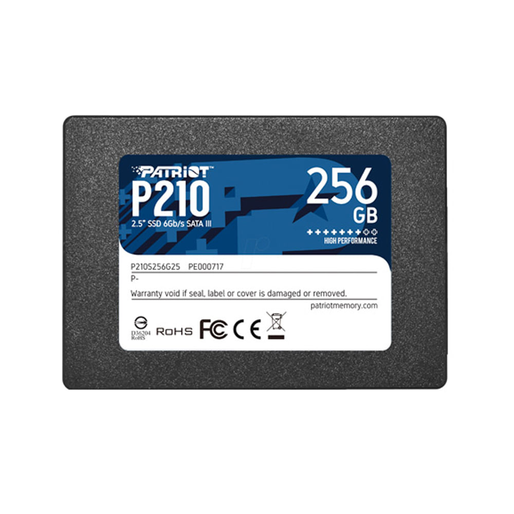 Unidad de estado sólido Patriot P210 256GB SATA III