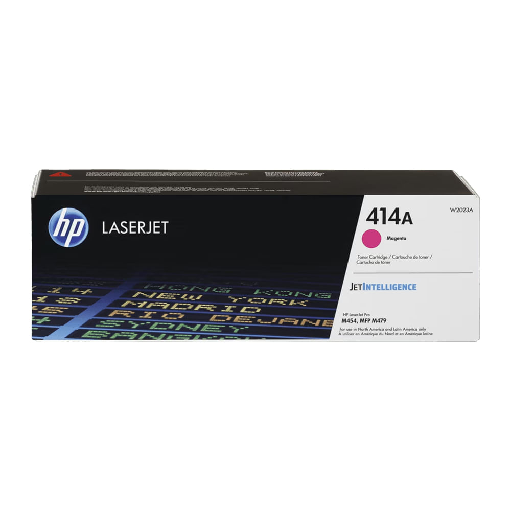 Cartucho de tóner HP 414A Magenta original LaserJet