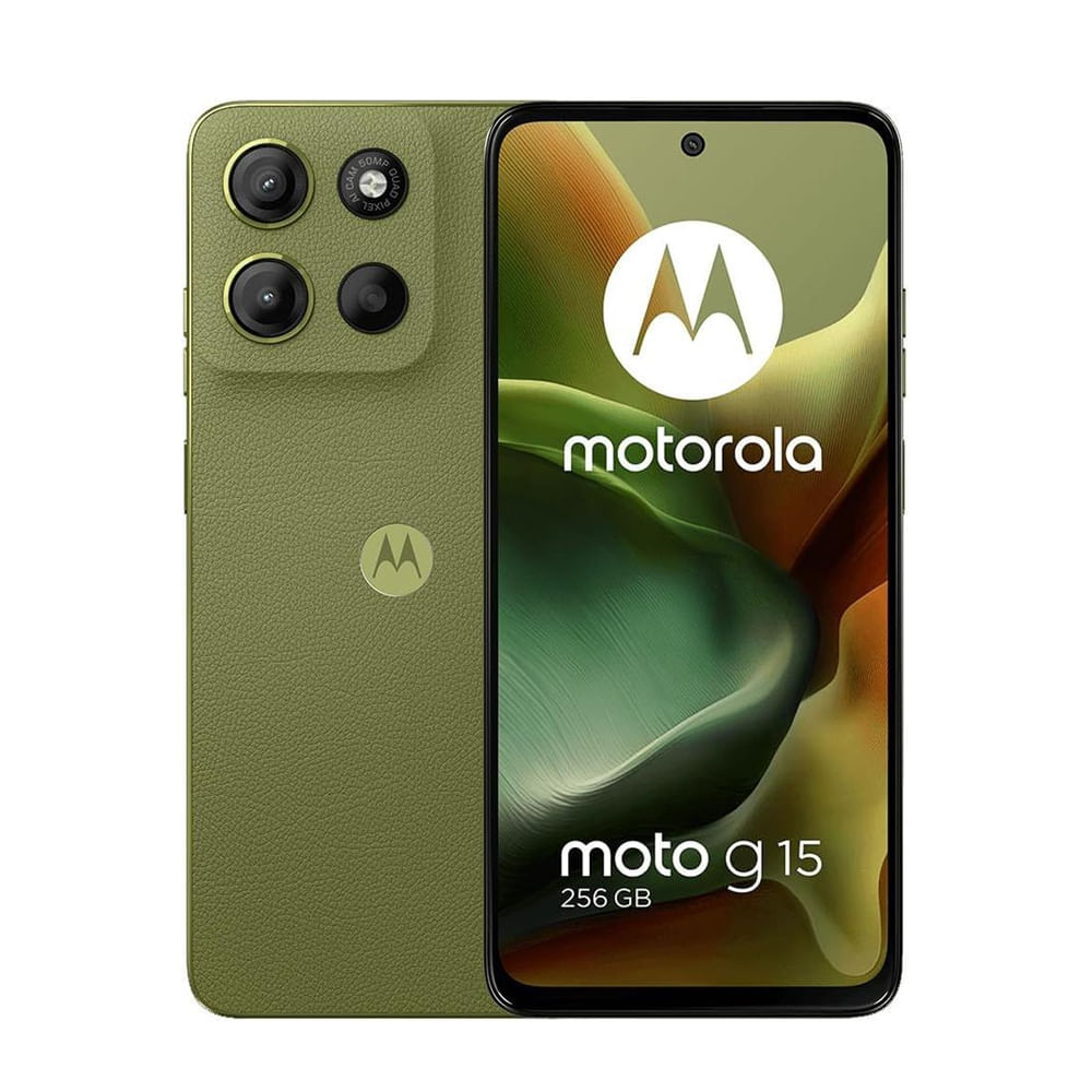 Smartphone Motorola moto g15 6.7"" FHD+ Android 15 Verde