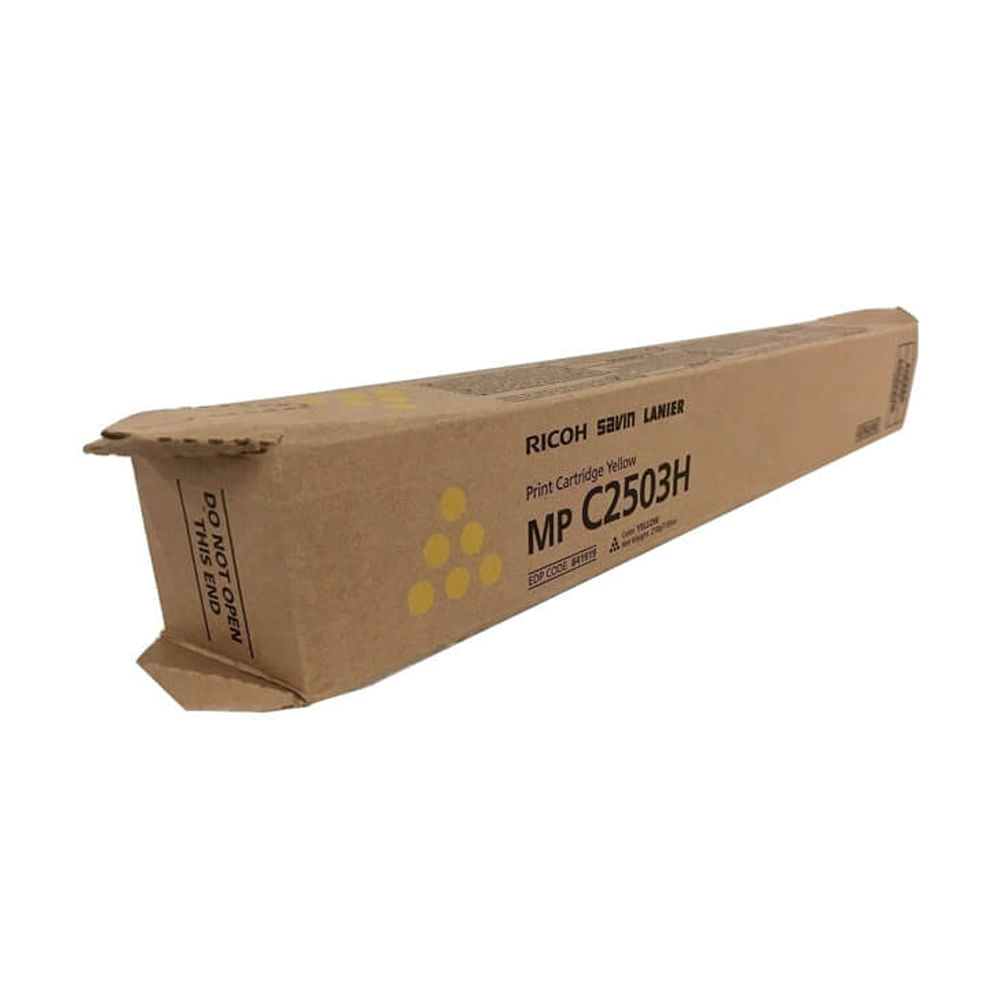 Toner Ricoh Amarillo MP C2503 C2003 C2004 9500 Páginas Alta Capacidad Compatibilidad