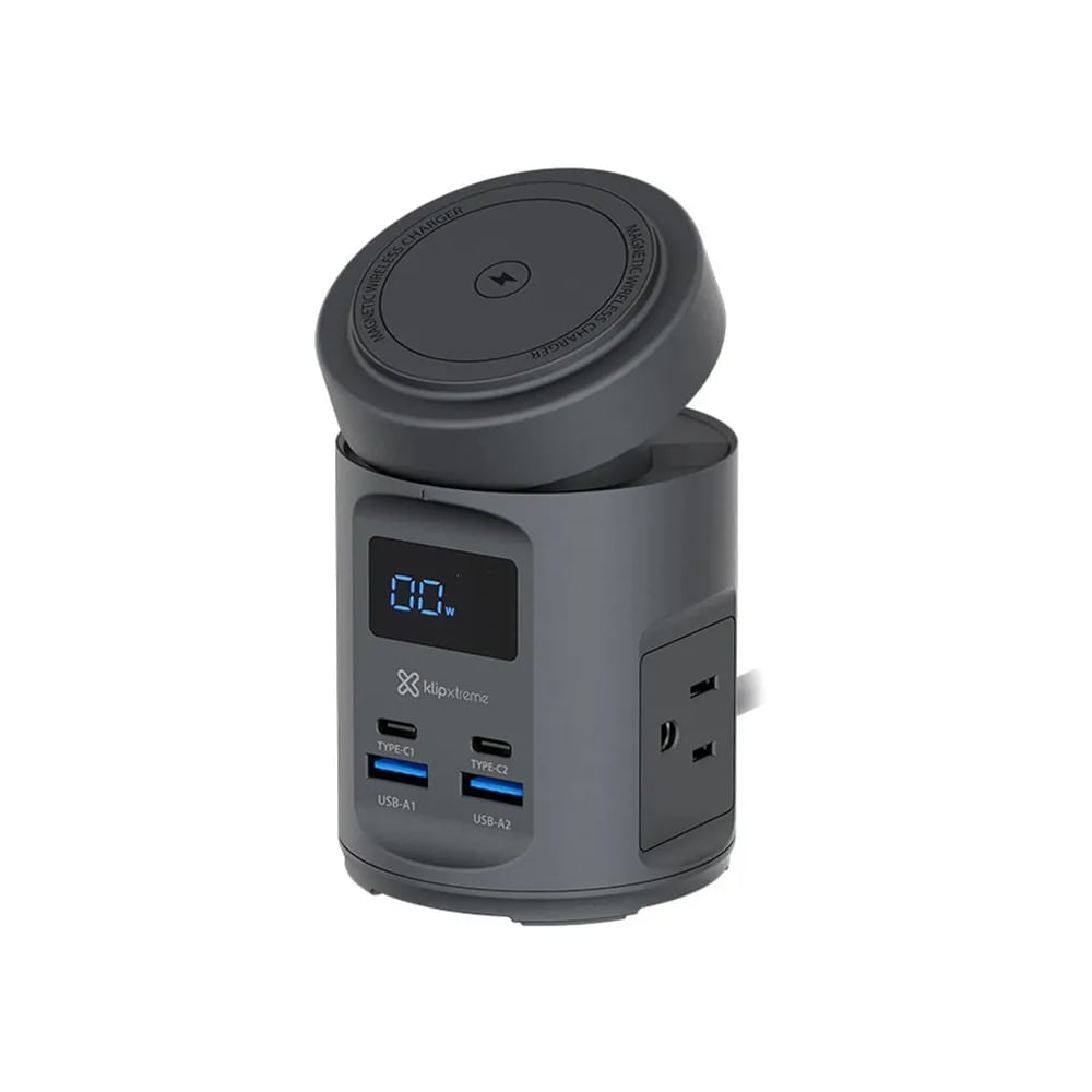 Cargador de Pared Klip Xtreme KDC-700 Multicarga 7 en 1 Compatible con Diversos Dispositivos