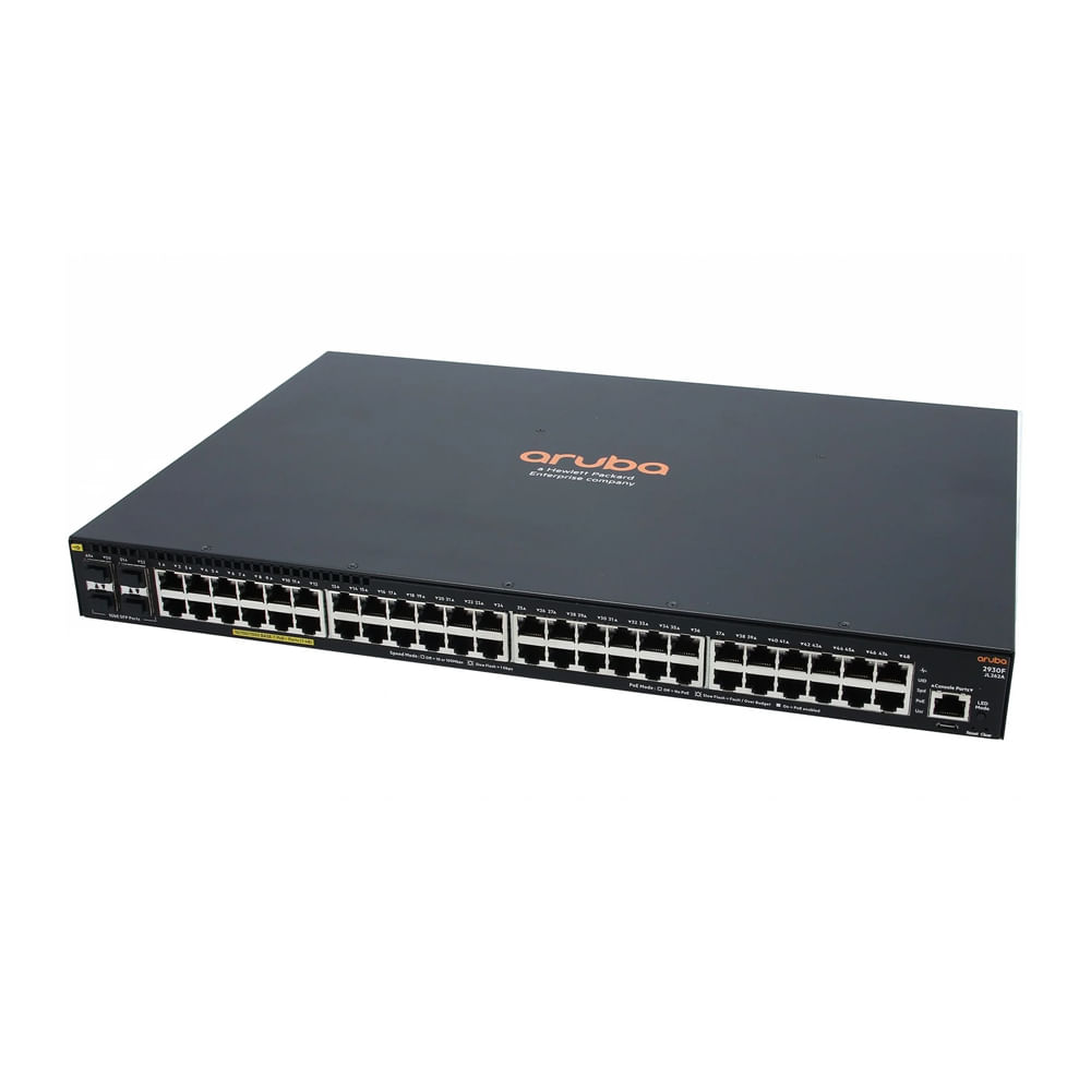 Conmutador Aruba 2930F 48G PoE+ 4SFP L3 gestionado