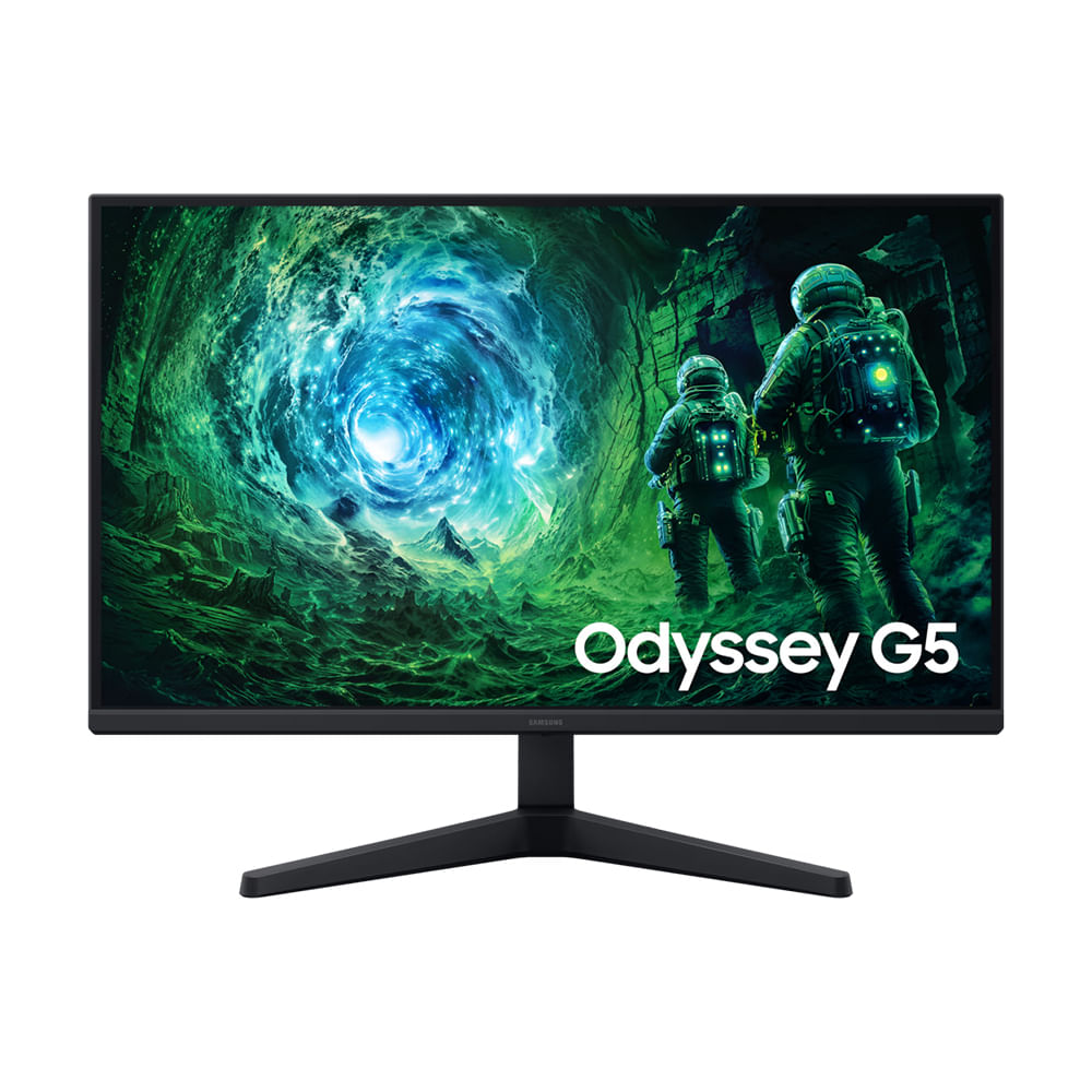Monitor Gaming Samsung Odyssey G5 27"" QHD 200 Hz Curvo Alta Frecuencia