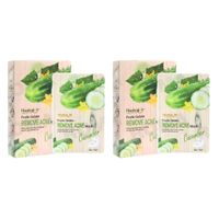 PACK 2 MASCARILLA FACIAL PEPINO 10UND WOKALI