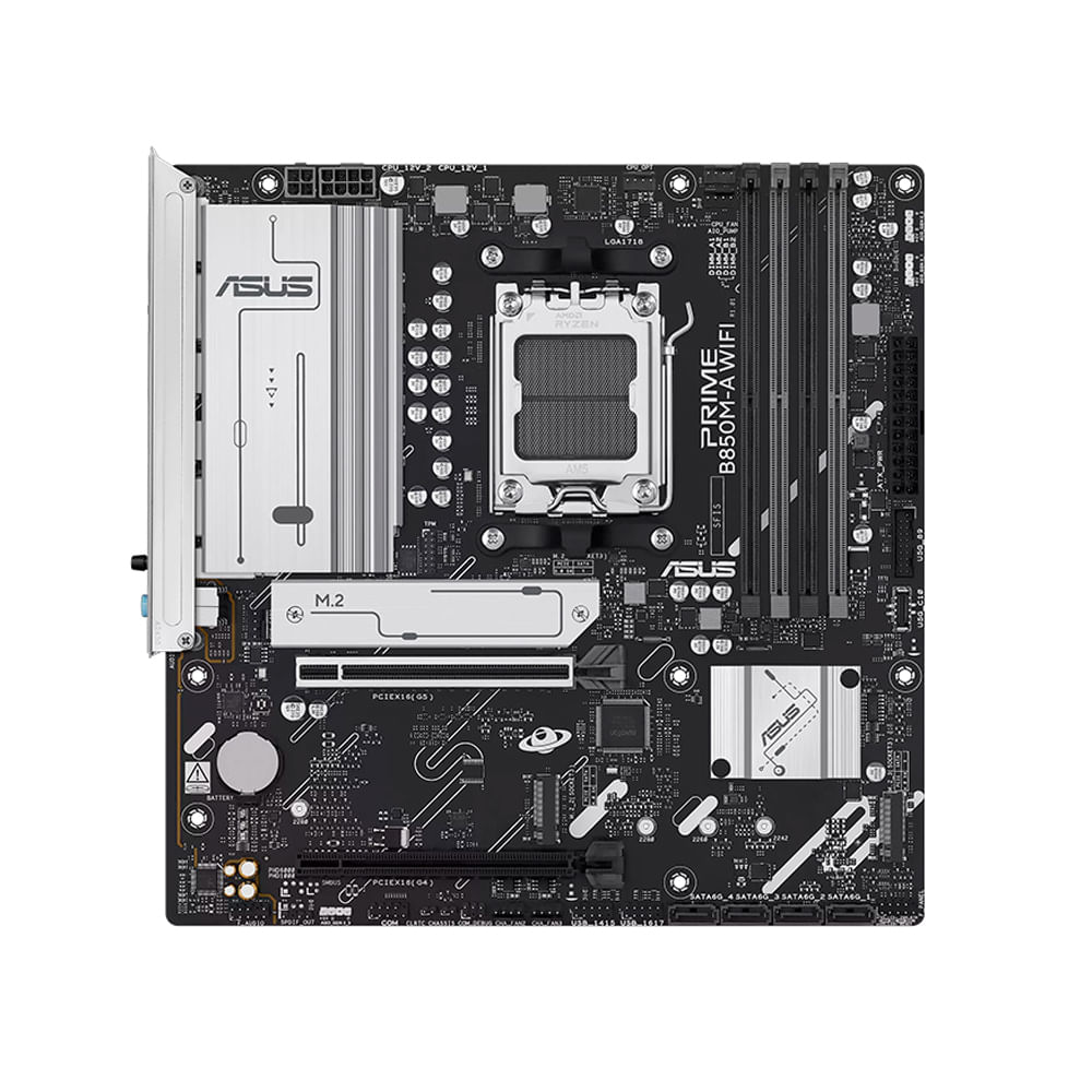 Motherboard ASUS PRIME B850M-A WIFI Chipset AMD B850 Socket AMD AM5 mATX