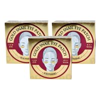 PACK 3 MASCARILLA PARA OJOS GOLD COLÁGENO 60UND WOKALI