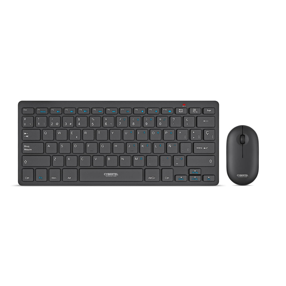 Teclado + Mouse Inalambrico CYBERTEL WT801 USB
