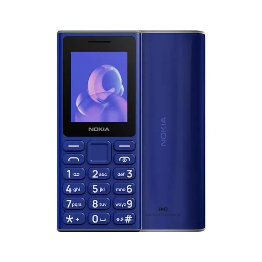 Celular Nokia 105 TA-1683 Dual SIM 32GB microSD azul