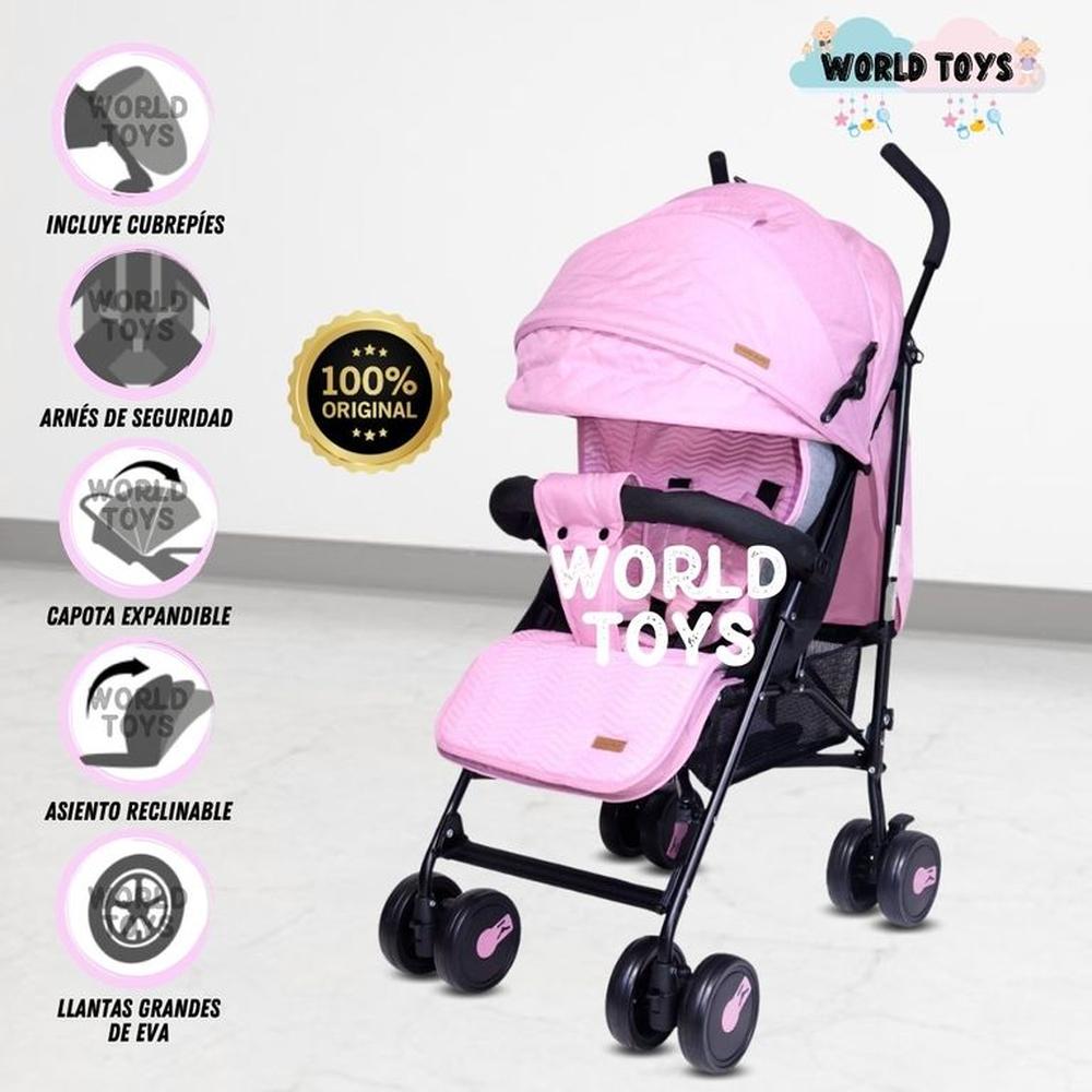 Coche Bastón de Lujo NEWBURN Pink