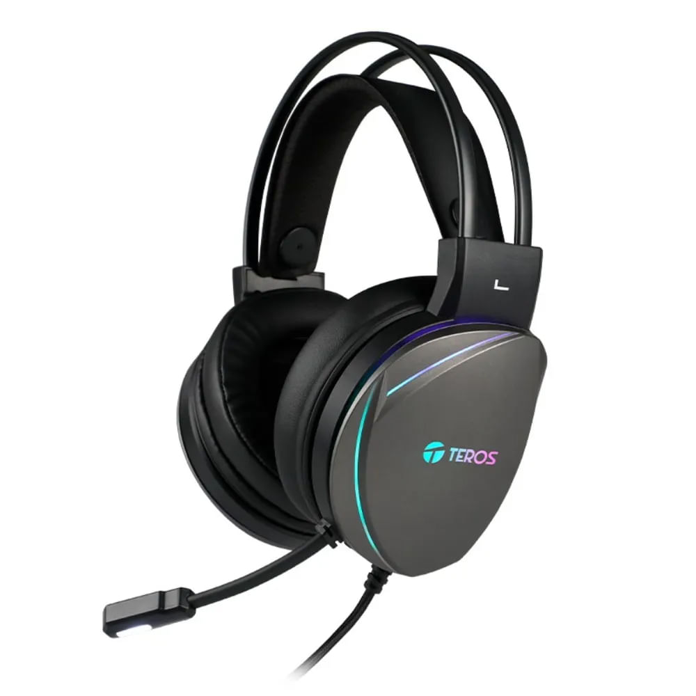 Auriculares Teros Gaming TE-8170N USB RGB