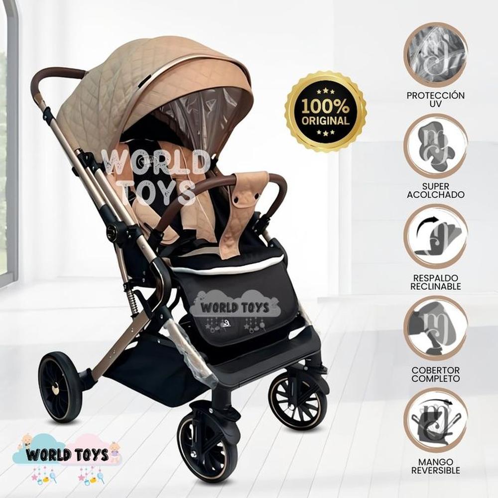 Coche Maleta con Mango Reversible RYDINK Beige