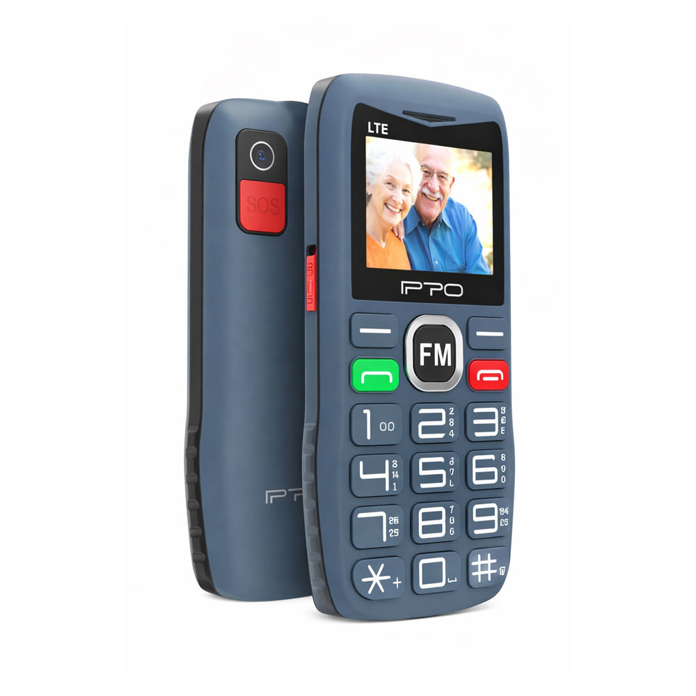Celular Básico iPRO F188 1.8"" LCD Dual SIM Cámara con Grabación de Video Azul