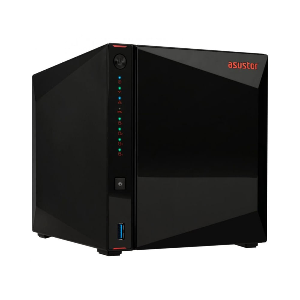 NAS ASUSTOR AS5404T 4 Bay con conectividad