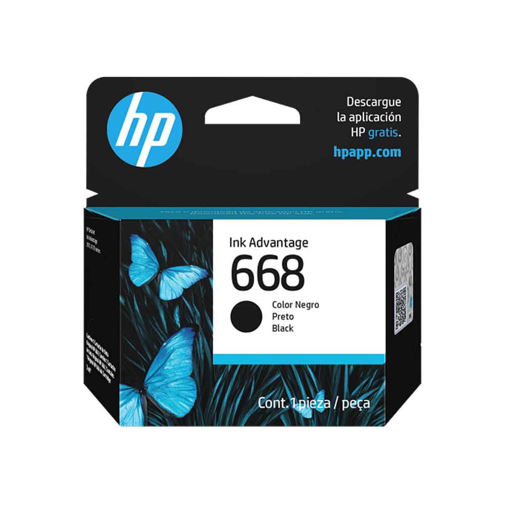 Tinta HP 7FP37VL Negro para impresora DJ 2975 4375 668