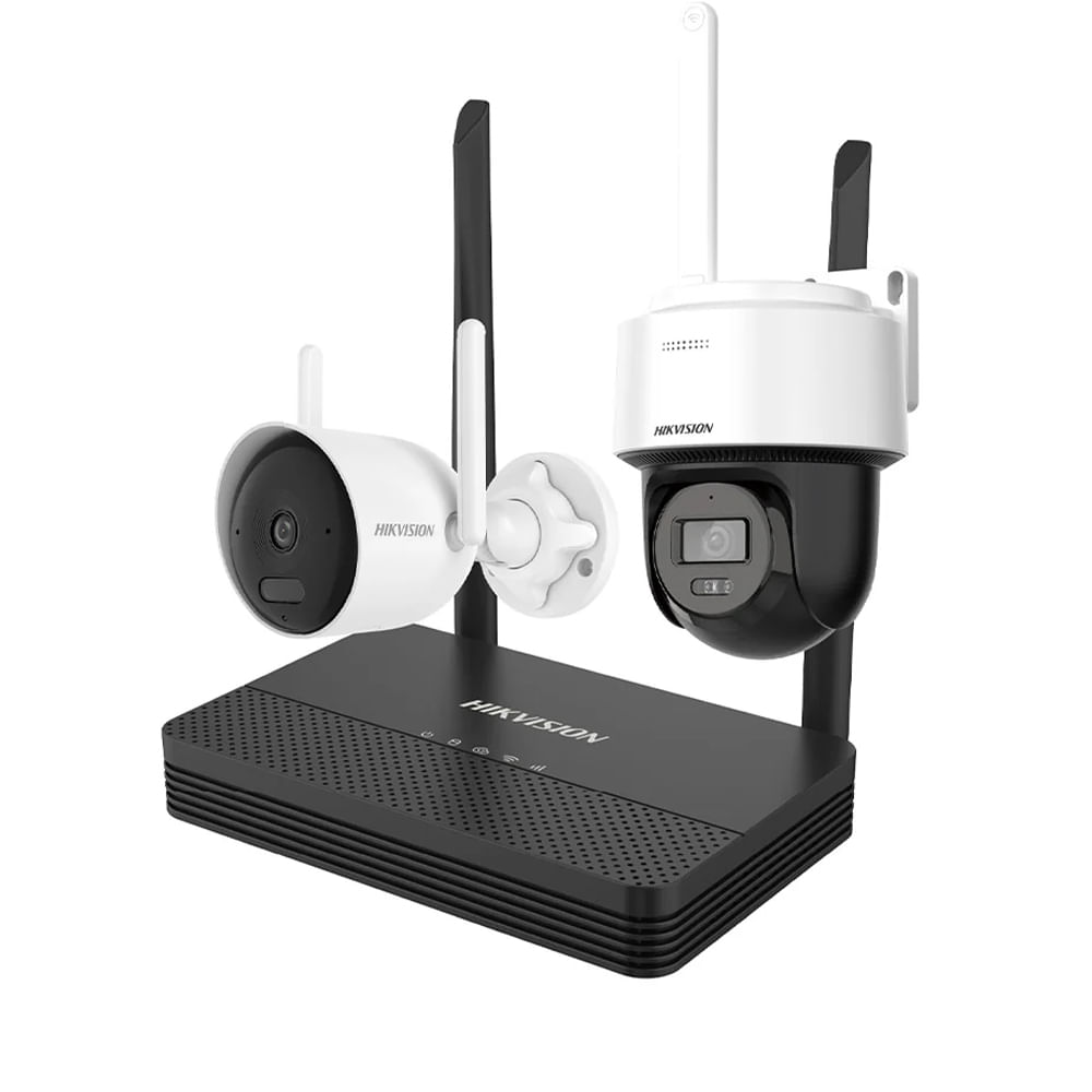 Cámara de vigilancia Hikvision DS-J142I STD NKS424WBPH Wifi interior exterior