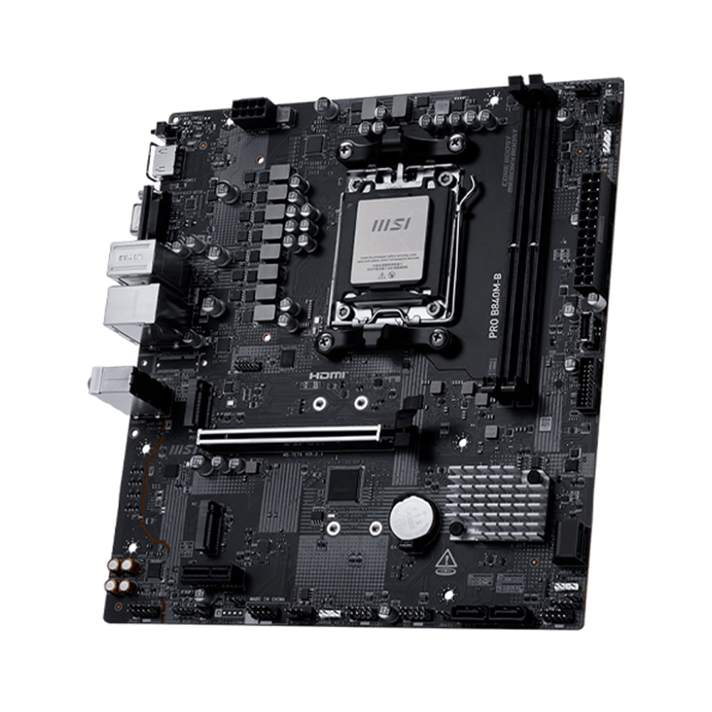 Placa base MSI PRO B840M-B DDR5 AM5 HDMI-VGA