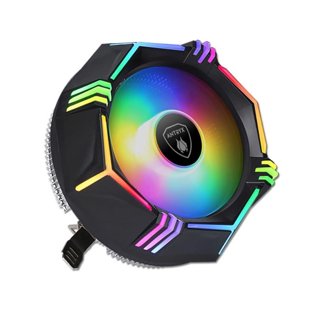 Cooler de procesador Antryx Mirage 210 ACC-210R RGB Rainbow compatibilidad AMD Intel