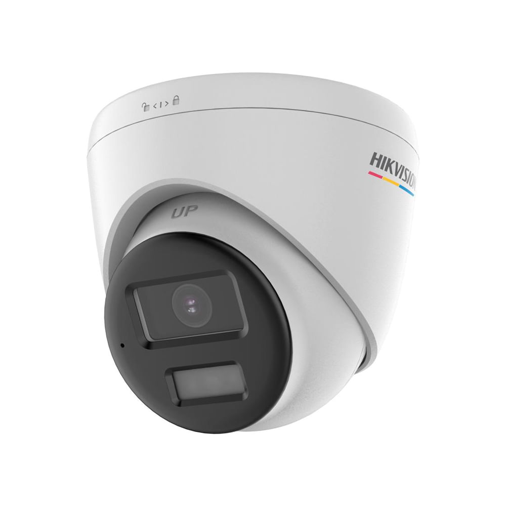 Cámara HIKVISION 2MP ColorVu Turret - Visión Nocturna IR 20m, Audio 2 Vías, Lente 2.8mm