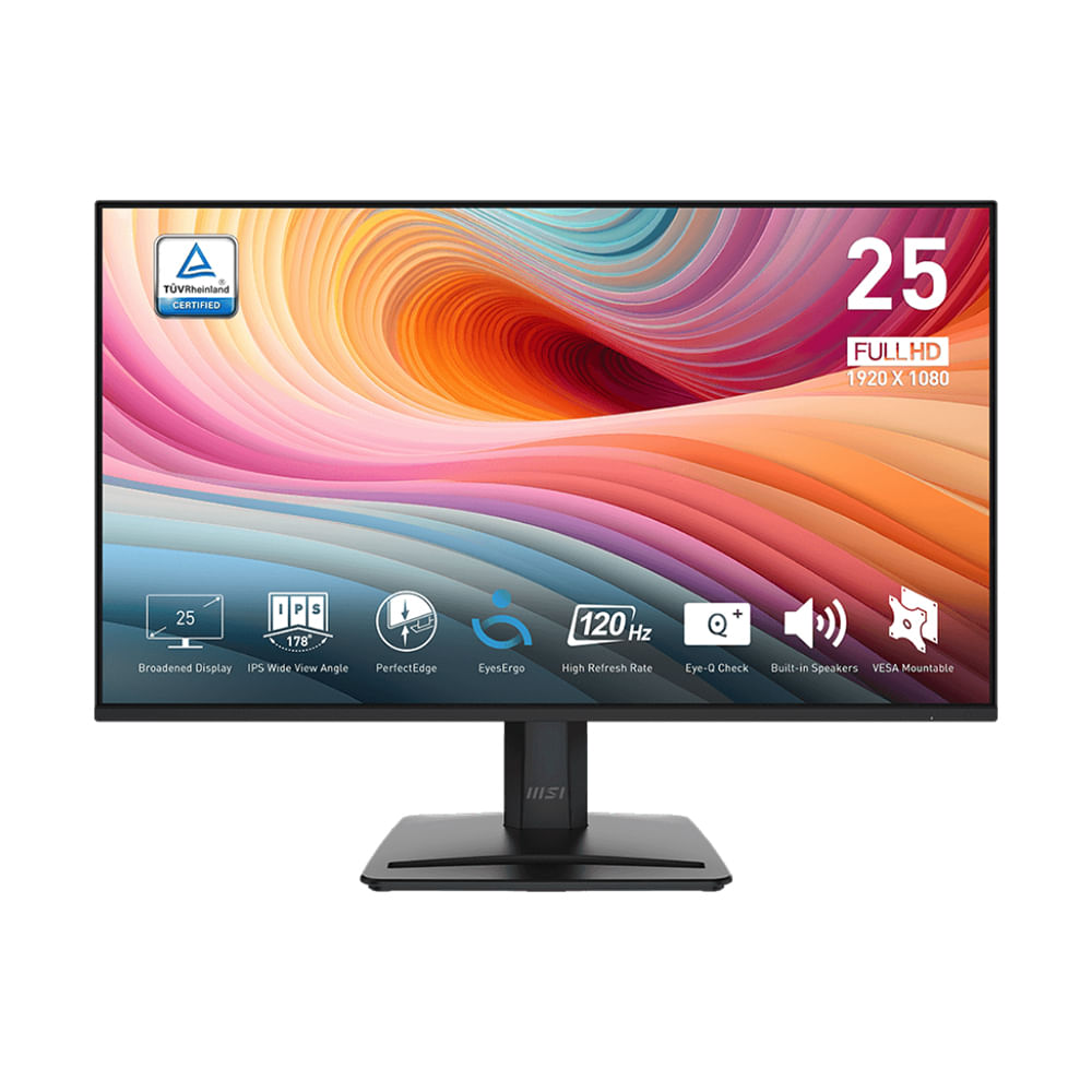 Monitor MSI PRO-MP251L-E2 25"" IPS FHD 120Hz Sin HDMI