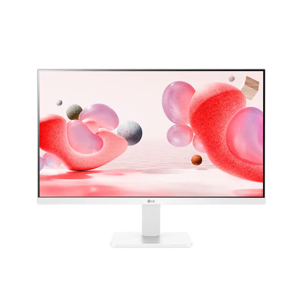 Monitor LG 24MR400-W 24 pulgadas IPS FHD 100Hz color blanco para gaming y trabajo