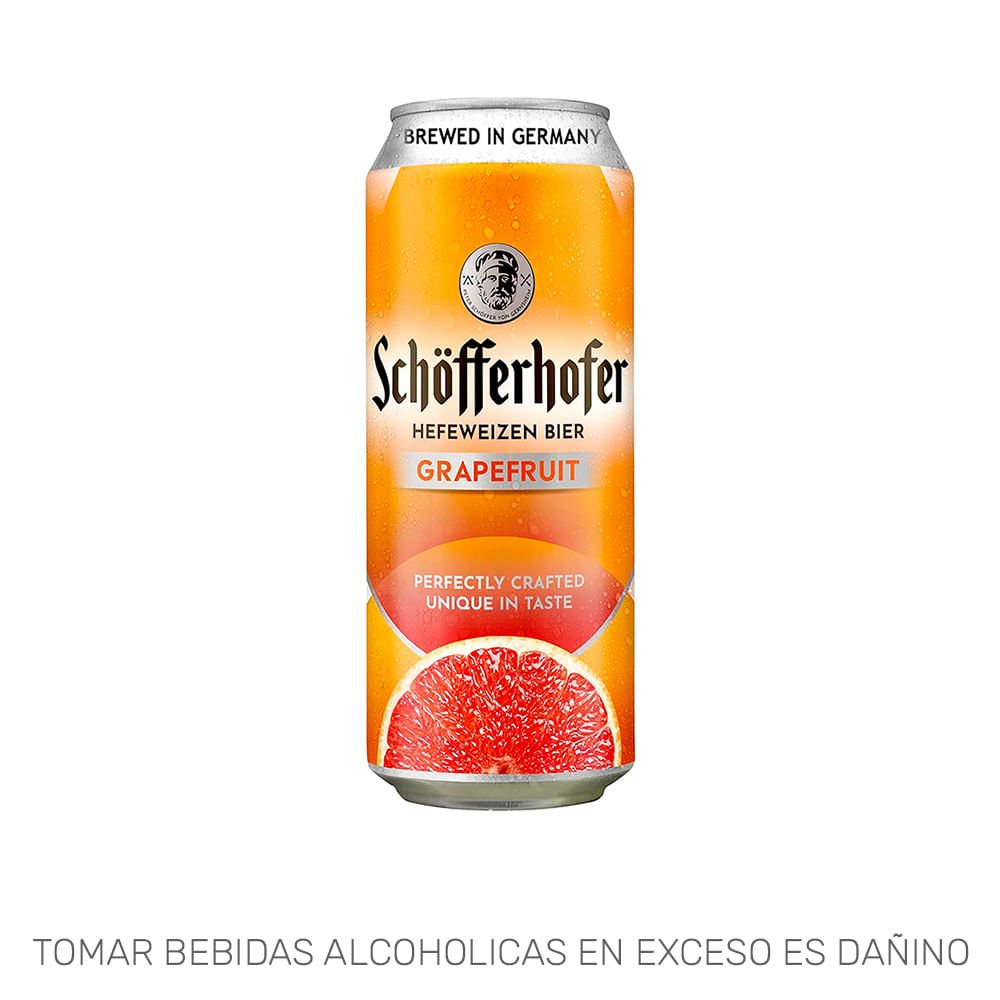 Cerveza SCHÖFFERHOFER Toronja Lata 500ml
