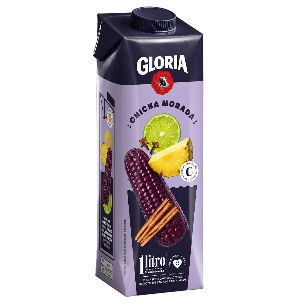 Bebida de Chicha Morada GLORIA Tetrapack 1L