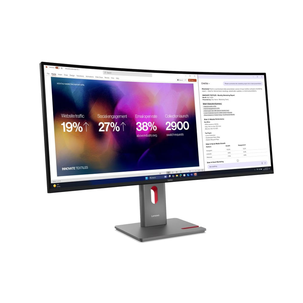Monitor Lenovo ThinkPad P27q-40 27"" WUHD 5120x2880 IPS Thunderbolt DisplayPort USB-C