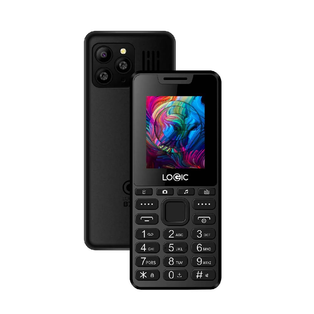 Celular Básico LOGIC B7 2G Batería 800mAh Bluetooth 2.1 EDR Color Blue