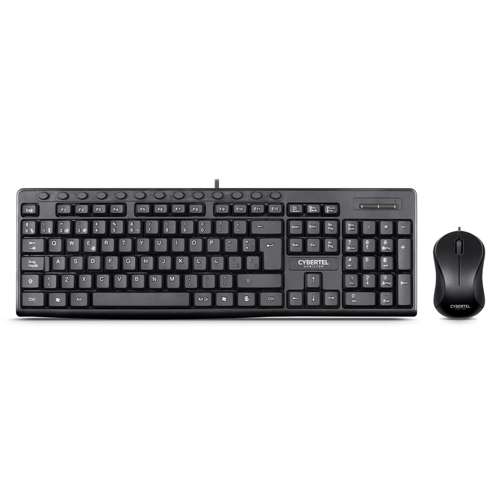 Teclado y mouse Cybertel Hamilton CYB T109 USB
