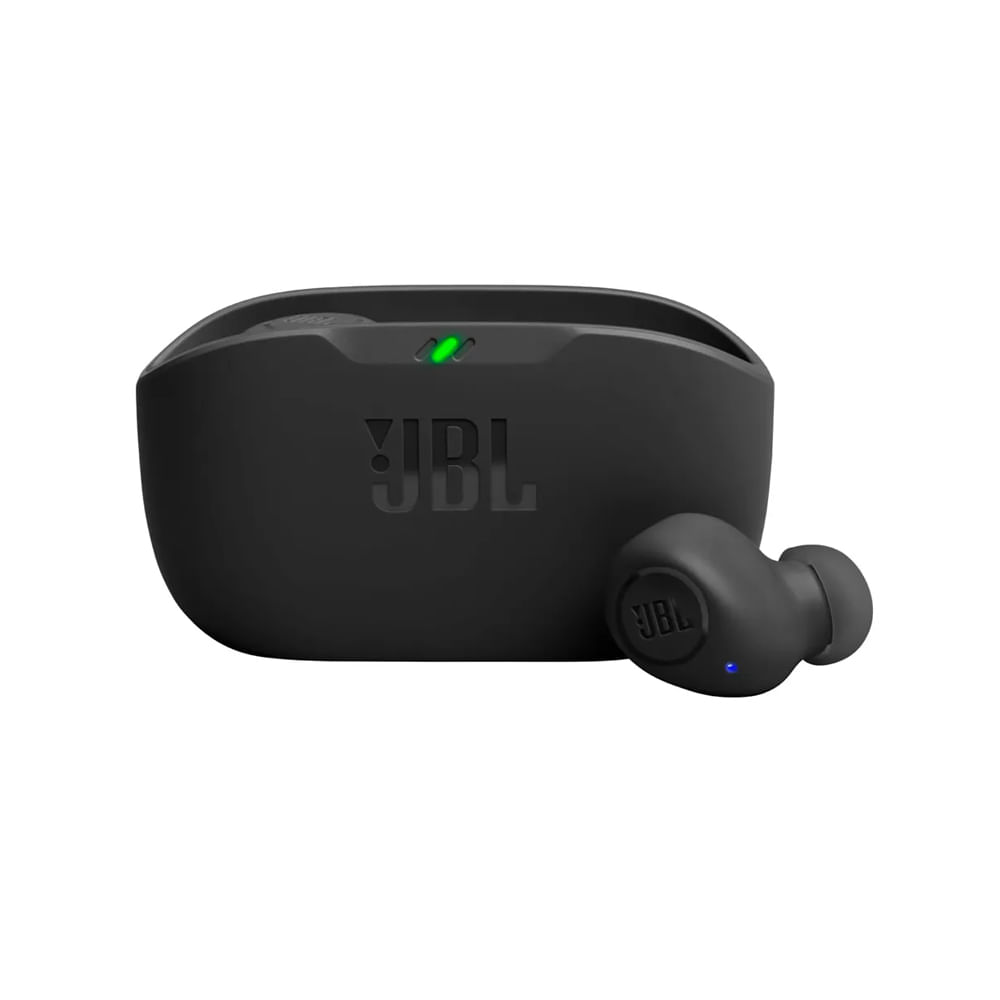 JBL Wave Buds Auriculares Inalámbricos Bluetooth en Oreja con Microfono Color Negro
