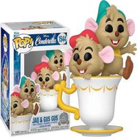 Funko Pop Jaq y Gus Gus en taza de té 1544 Cenicienta