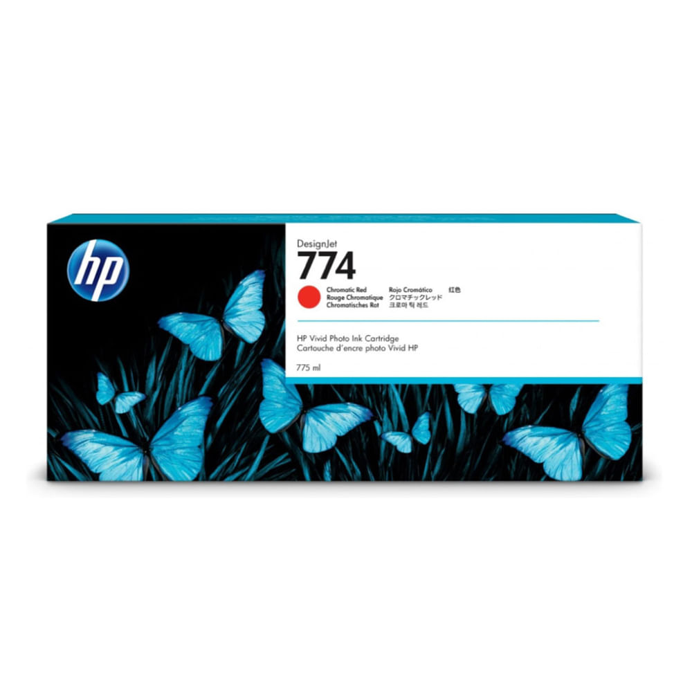 Tinta HP P2W02A 775ML Chromatic Red