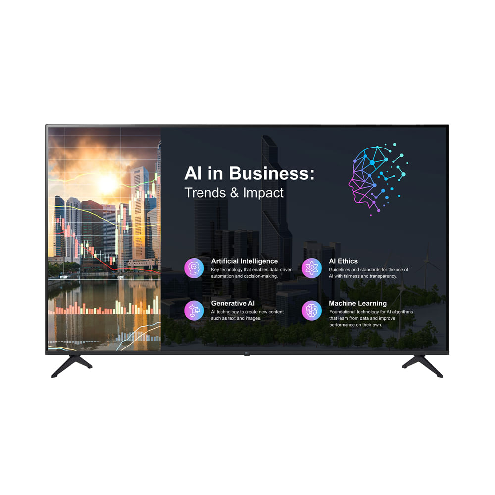 Pantalla LCD LG 55PK640S 3840 x 2160 HDR 16 Horas 7 Días Conectividad USB HDMI Bluetooth