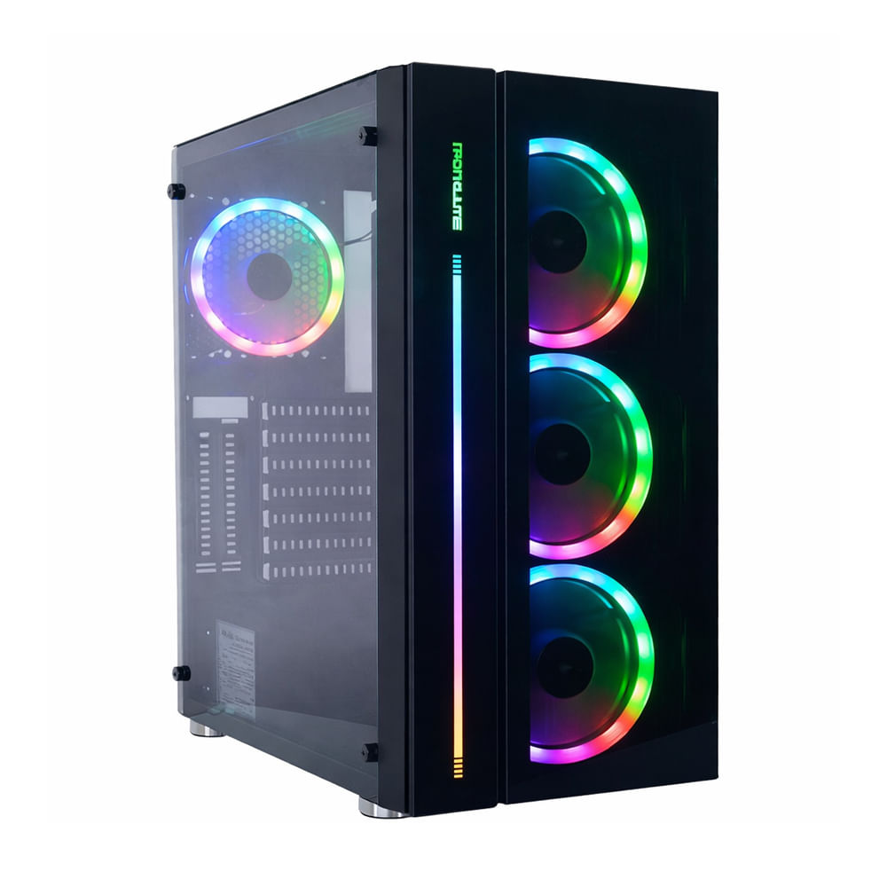 Case Gamer iForgame J05 Mid Tower 4 ventiladores ARGB