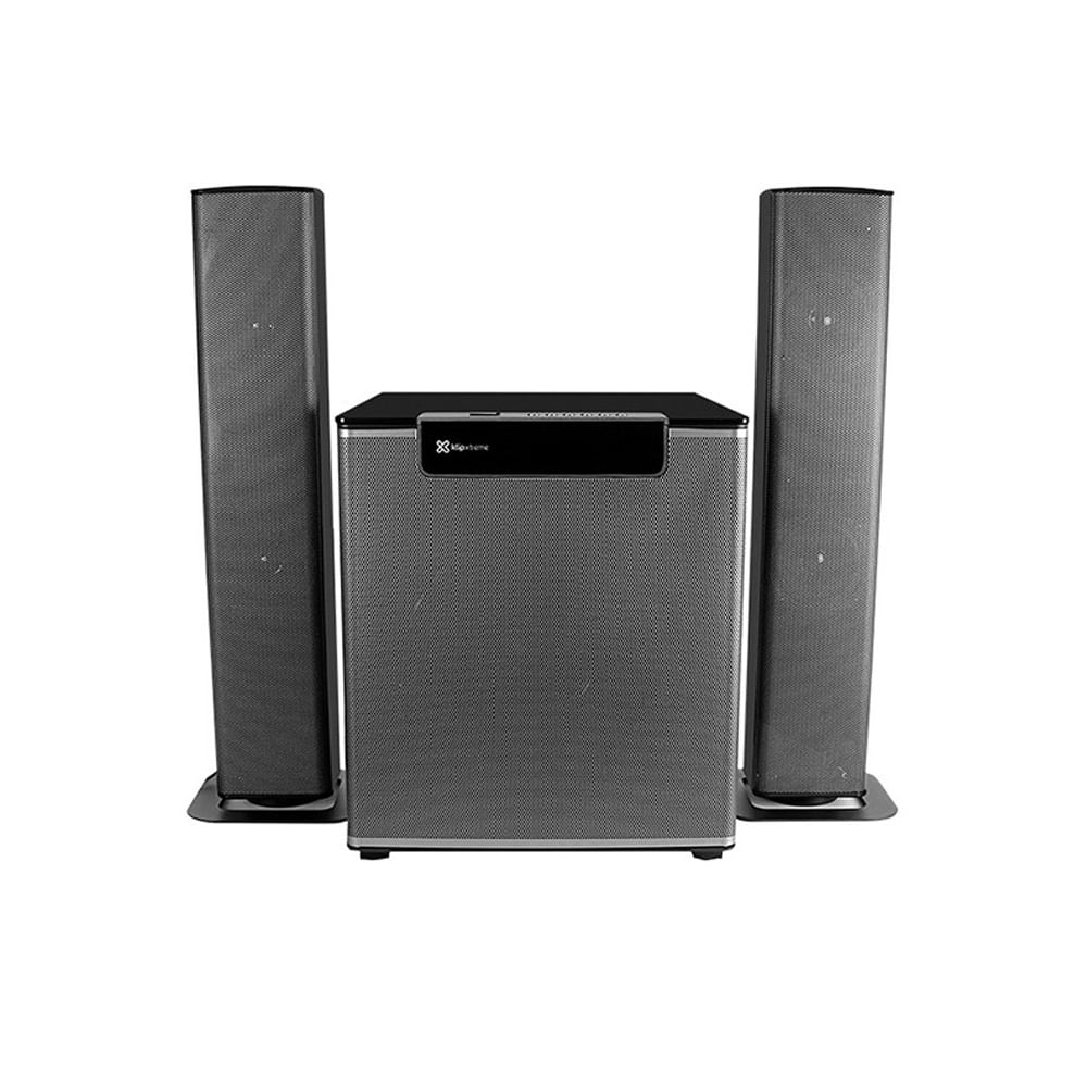 Klip Xtreme Sound Bar KSB-260 Inalámbrica 2.1 Color Negro y Plata Con Conexión Óptica