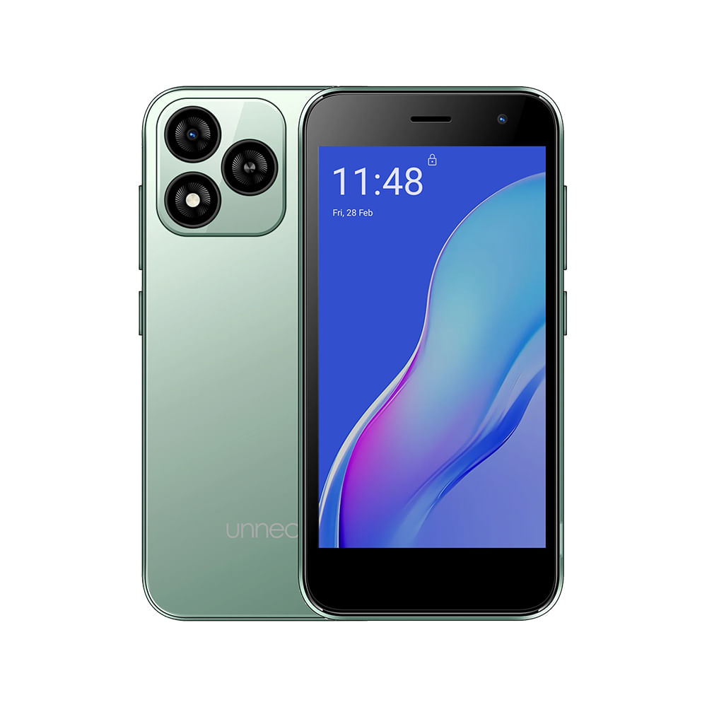 Smartphone UNNECTO Bolt 1 32GB RAM 2GB Quad Core 1.3GHz Verde