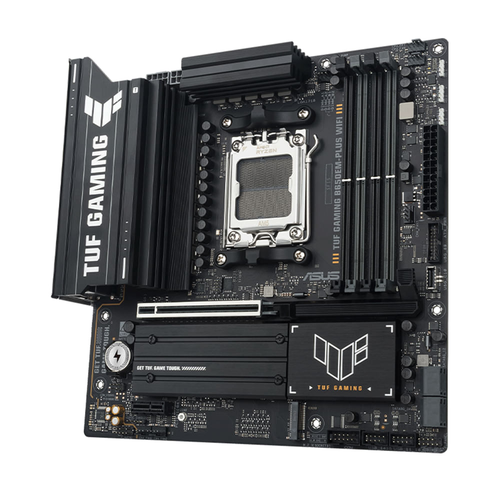 Placa madre ASUS TUF GAMING B650EM PLUS WIFI 4 con conectividad WiFi